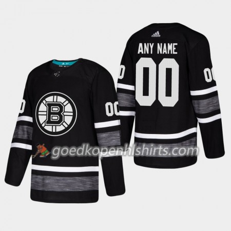 Boston Bruins Custom 2019 All-Star Adidas Zwart Authentic Shirt - Mannen